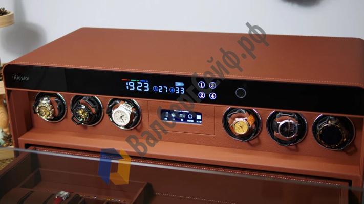 Сейф мебельный Klesto JSM-6, рубиновый закат, с автоматическим подзаводом часов